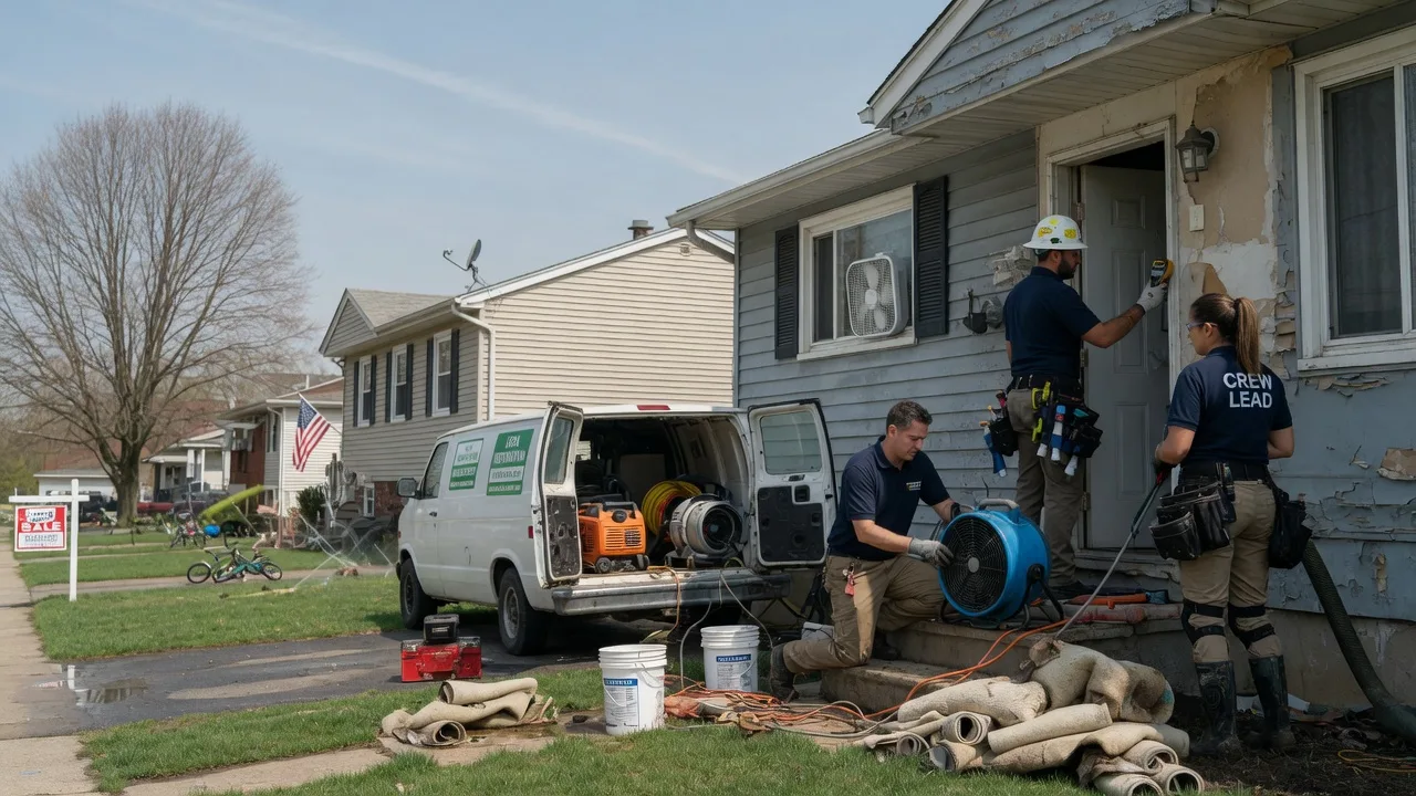 Flood Cleanup in Allouez, MI near me
